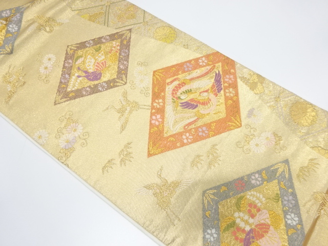 Japanese Kimono / Fukuro Obi Silk